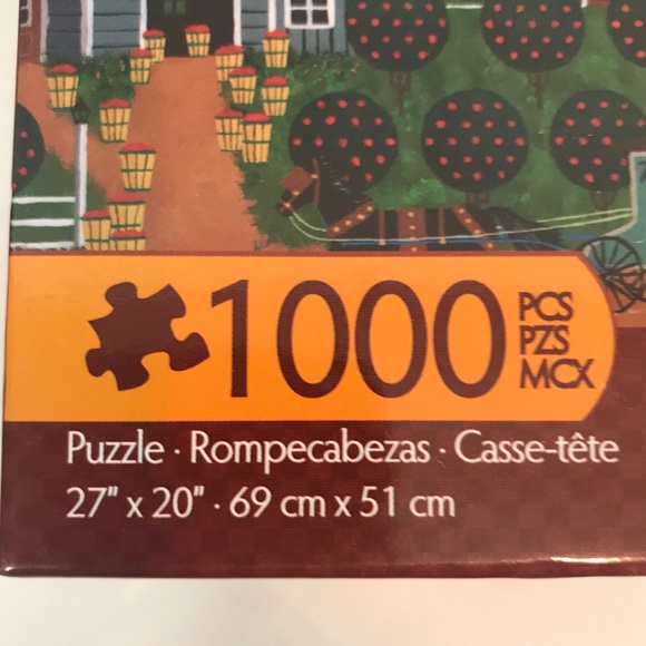 Anthony Kleem Adam's Apple Farm 1000 Piece Puzzle - Picture 5 of 8